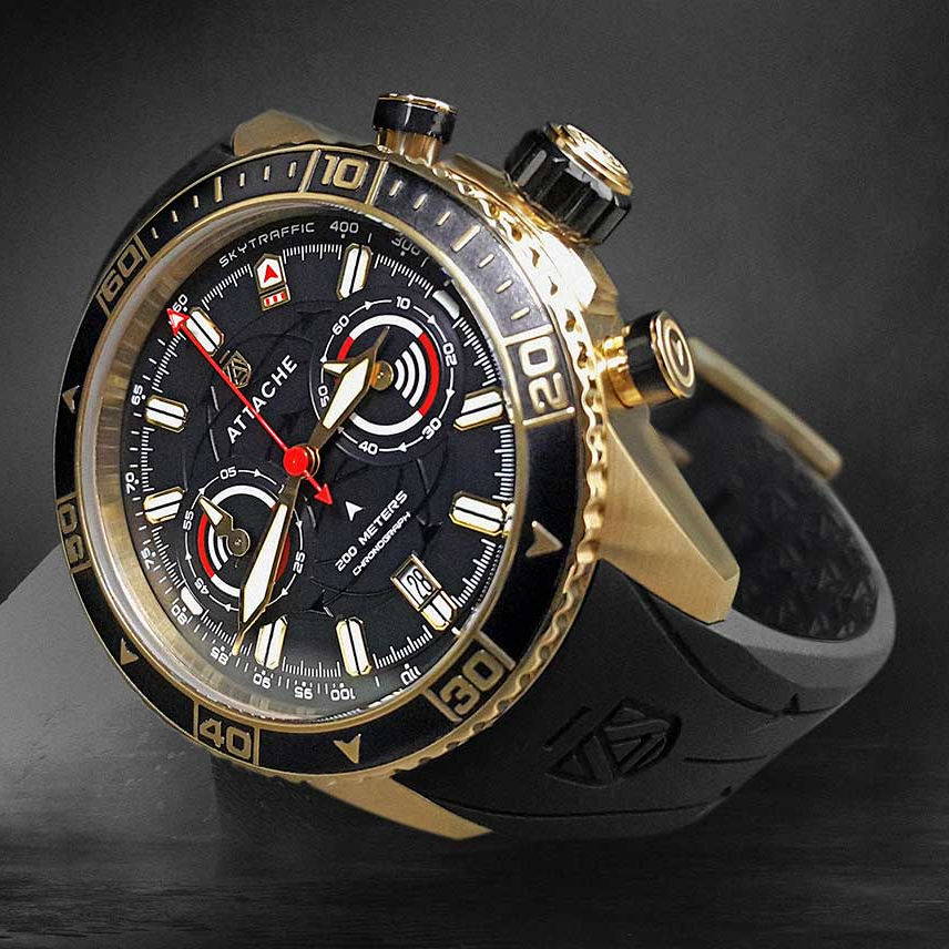 ���� Attache SKY CHRONO GBLACK �����6