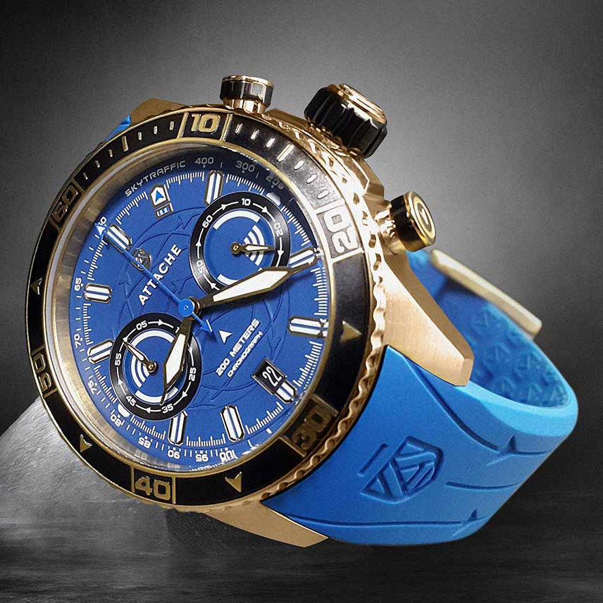 ���� Attache SKY CHRONO GBLUE �����6