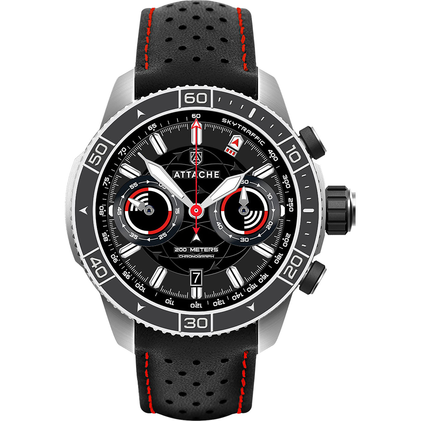 ���� Attache SKY CHRONO SBLACK
