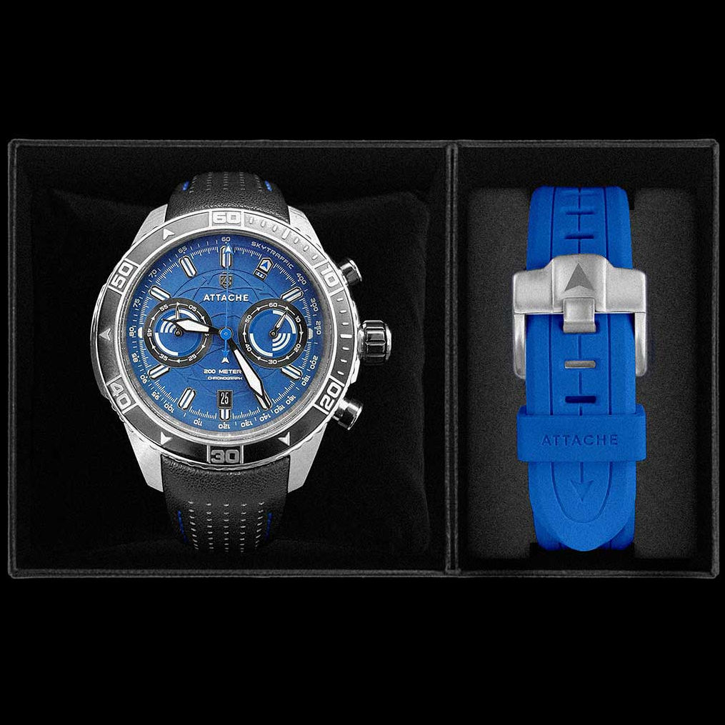 ���� Attache SKY CHRONO SBLUE �����5