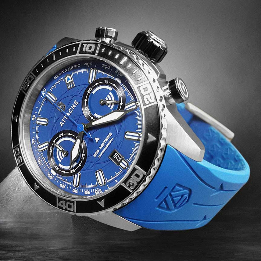 ���� Attache SKY CHRONO SBLUE �����6