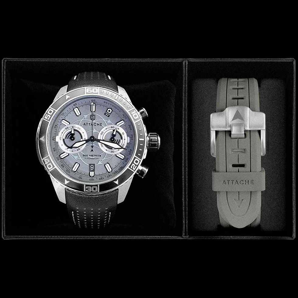 ���� Attache SKY CHRONO SGREY �����5