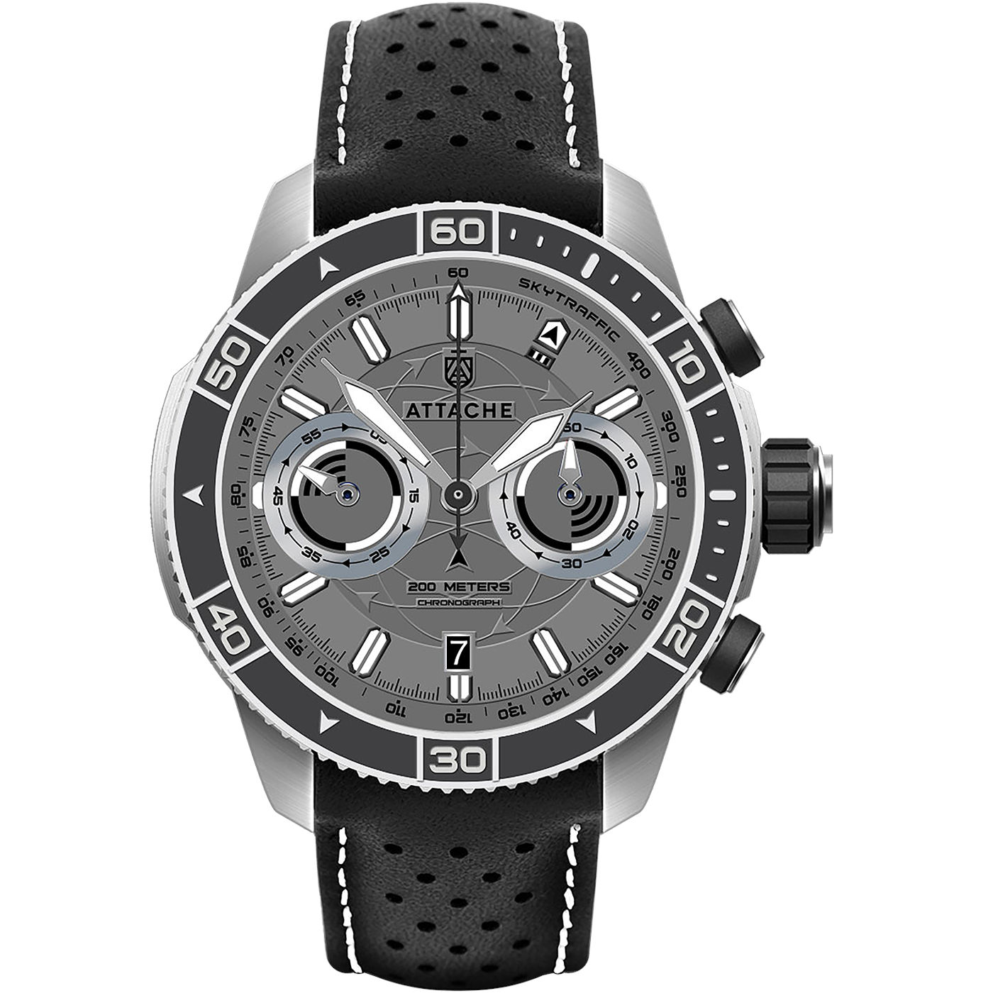 ���� Attache SKY CHRONO SGREY