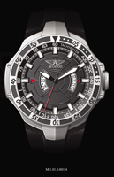 Швейцарские часы Aviator M.1.01.0.001.4  MIG 29 GMT, Авиатор МИГ 29 GMT