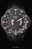 Швейцарские часы Aviator M.1.01.5.001.4 MIG 29 GMT, Авиатор МИГ 29 GMT