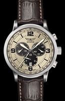 Швейцарские часы Aviator V.2.16.0.097.4 VINTAGE KINGCOBRA CHRONO, авиатор винтаж аэрокобра хроно