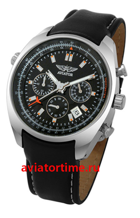Российские кварцевые часы Полет Авиатор AVW5839G1 мужские наручные часы от Волмакс.