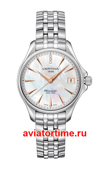 Женские швейцарские часы Certina C032.051.11.116.00 DS Action Lady Diamonds