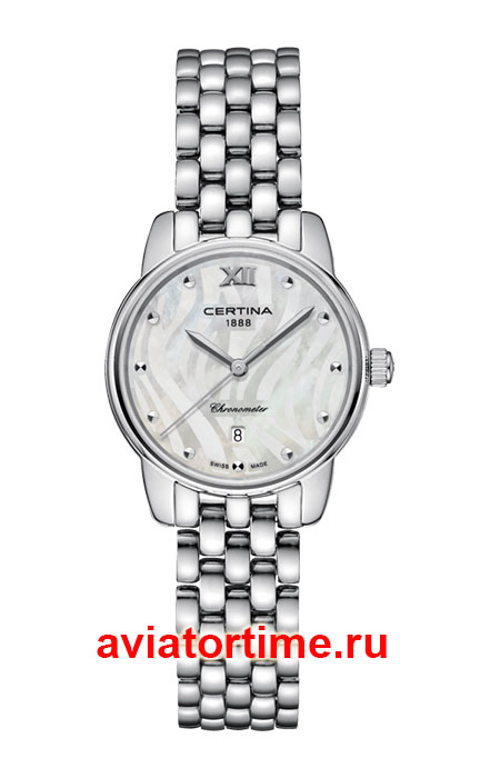 Женские швейцарские часы Certina C033.051.11.118.00 DS-8 Lady 27mm