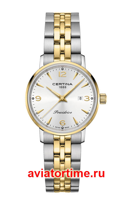 Женские швейцарские часы Certina C035.210.22.037.02 DS Caimano Lady