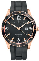 Швейцарские часы Claude Bernard 53008 37RNCA NIR AQUARIDER