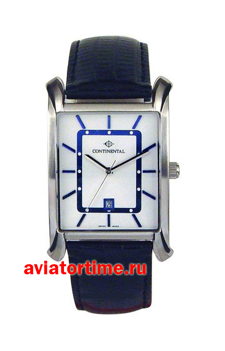 Мужские швейцарские часы Continental 1938-SS157 Leather Sophistication 