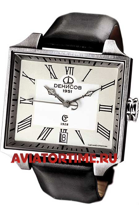 Российские часы Денисов Энигма 
DENISSOV  ENIGMA 2824.4027.0.574.1 мужские механические часы с автоподзаводом