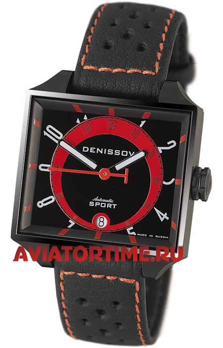 Российские часы Денисов Энигма 
DENISSOV  ENIGMA 2824.4027.3.R1 мужские механические часы с автоподзаводом