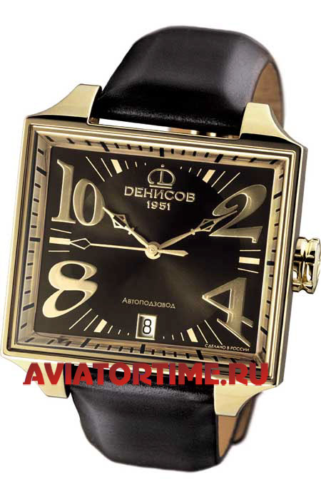 Российские часы Денисов Энигма DENISSOV  ENIGMA 2824.4027.6.570 механические часы с автоподзаводом