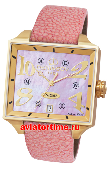 Российские часы Денисов Энигма DENISSOV  ENIGMA 955.112.4027.6.G.578 кварцевые