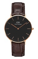 Шведские часы Daniel Wellington Classic Black York DW00100140