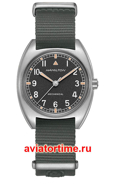    HAMILTON H76419931 KHAKI AVIATION PILOT PIONEER MECHANICAL