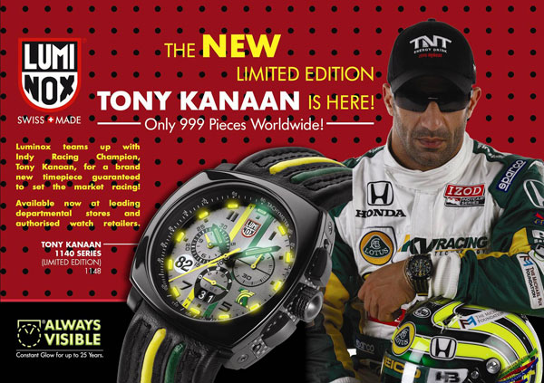 Luminox tony kanaan 1148 hotsell