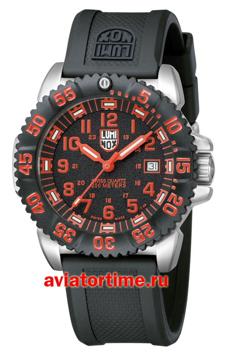 Мужские швейцарские часы LUMINOX XS.3165, LUMINOX A.3165 NAVY SEAL STEEL COLORMARK 3150 SERIES
