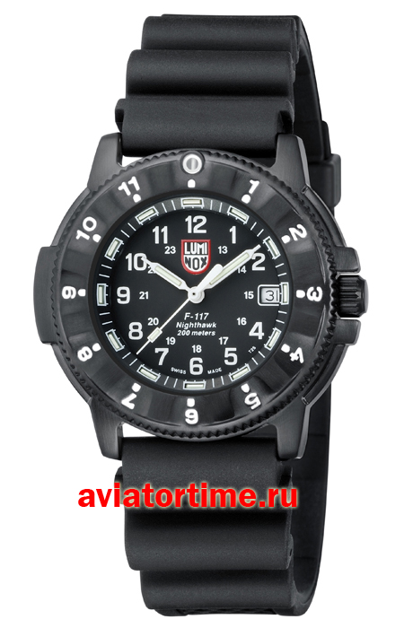 Мужские швейцарские часы LUMINOX A.3401 AIR F-117 NIGHTHAWK 3400 Series