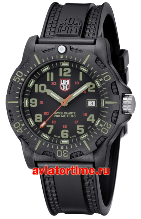 Мужские швейцарские часы LUMINOX A.8817 BLACK OPS CARBON