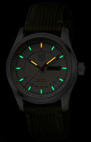 Мужские швейцарские часы LUMINOX A1907.NF мал. в темноте