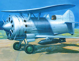 Истребитель И-207 рисунок