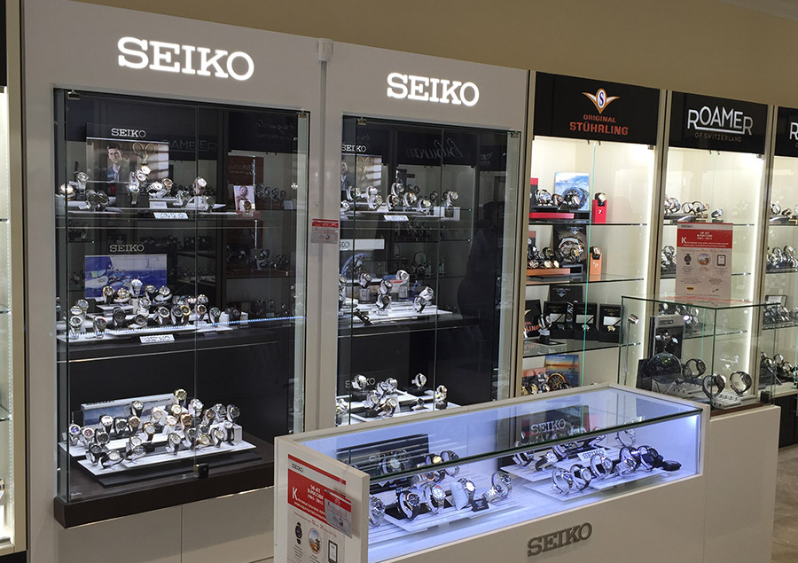 Новый Арбат 15 Часовой магазин Seiko