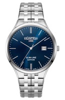 Швейцарские часы ROAMER 512833 41 45 20 Slim-Line Classic, роумер