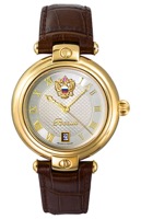 российские часы РОССИЯ 8215/4446417П - наручные российские часы с российской символикой