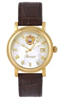 российские часы РОССИЯ 8235/3036189П+запонки - наручные российские часы с российской символикой