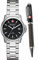Швейцарские часы Swiss Military Hanowa 06-8011.04.007 Swiss Recruit Lady Prime Gift Set