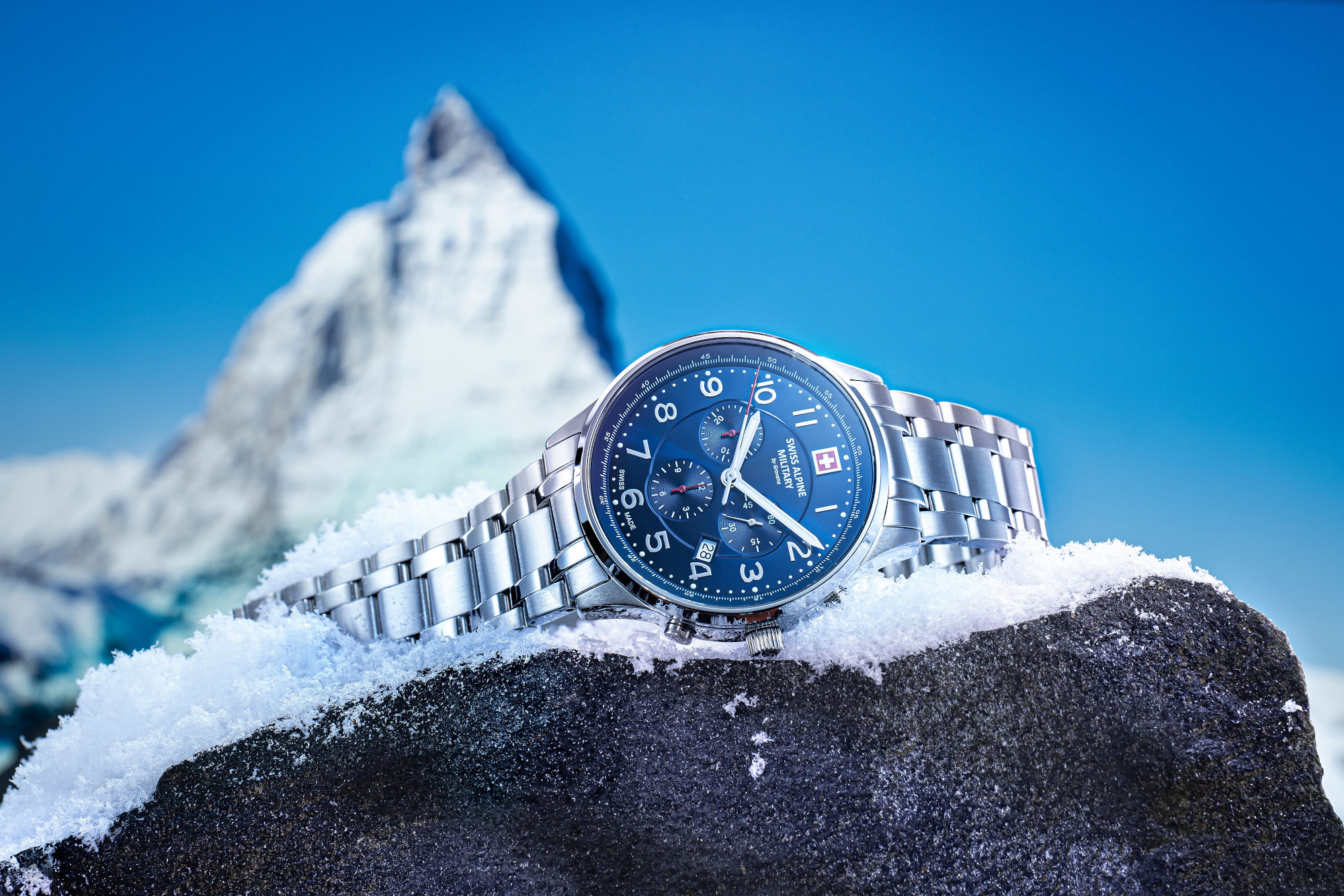 Часы Swiss Alpine Military 7084.9135SAM. Большой имидж.