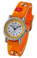 Российские часы Тик-Так Н101-2 Оранжевые пчелы