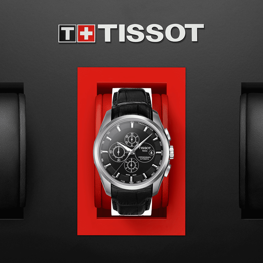 Часы Tissot T035.627.16.051.00 Вид сверху.