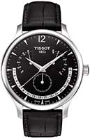 Швейцарские часы TISSOT T063.637.16.057.00 T-Classic Tradition Perpetual Calendar