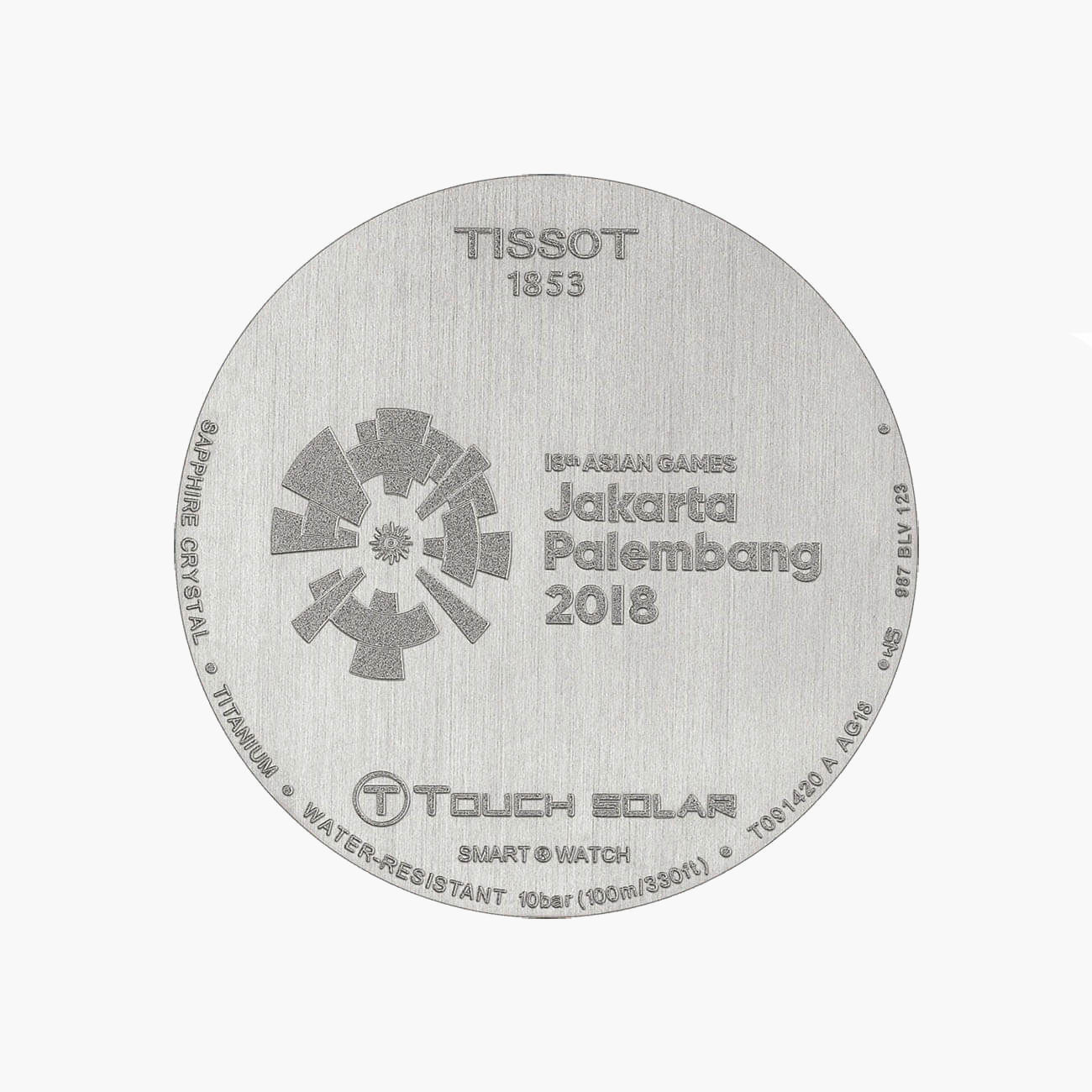 Часы Tissot T091.420.47.057.03 Задняя крышка.