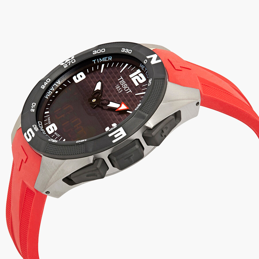 Часы Tissot T091.420.47.057.03 Вид сбоку.