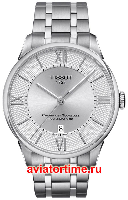    Tissot T099.407.11.038.00 T-CLASSIC CHEMIN DES TOURELLES POWERMATIC 80