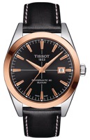 Швейцарские часы Tissot T927.407.46.051.00 Gentleman Powermatic 80 Silicium Solid 18K GOLD Bezel
