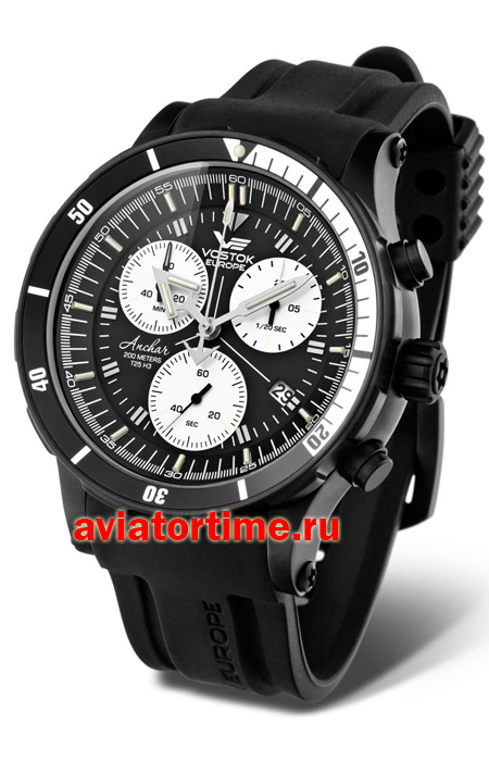 Мужские Часы Восток Европа (Vostok Europe) Анчар (Anchar) 6S30/5104184, ремень силиконовый 