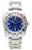 часы Восток амфибия 2415/090659 - Российские наручные часы с автоподзаводом
